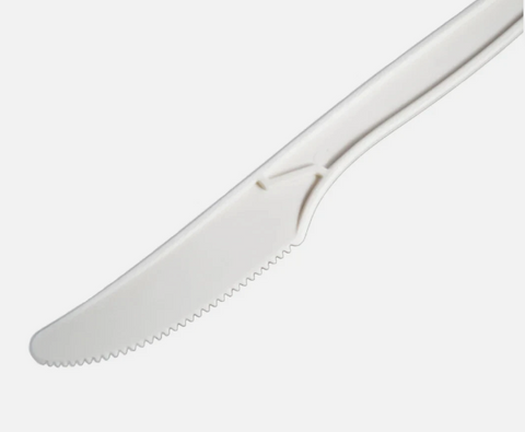 SunnyCare PLA055 Compostable 7.0" PLA Knives, 1000 Count