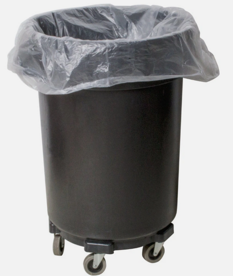 SunnyCare 404816N High Density Can Liners, 45 Gallon, 16 Micron, 40″ × 48″, Trash Bags, 250 Bags/Case