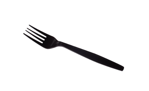 153B Black Heavy Duty PS Forks 50pcs/bag 20bag/cs 1000Count