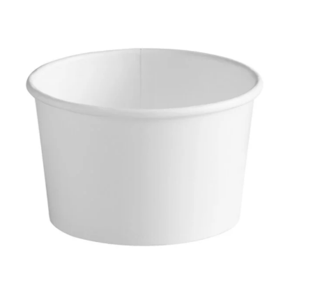PC-PLA26W Compostable 26oz White Soup Container 500Count