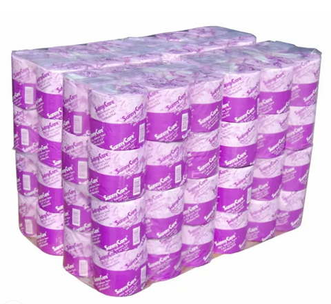 Sunnycare 5640Premium Bathroom Tissue 2-Ply 4.0" x 3.5" 24rolls/pk; 500sheets/roll; 96rolls/case