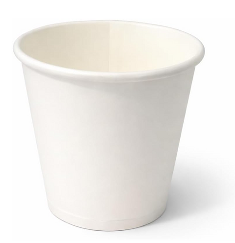 1000W 4oz White Paper Hot Cup (20sleeves of 50cups) 1000Count